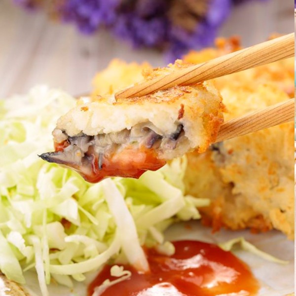 日本愛媛縣酥炸爆漿大牡蠣(每包約20粒/500g/包)