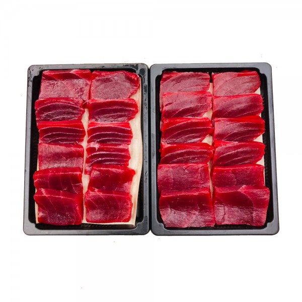 東港黑鮪魚赤身切片生魚片1盒(200g/切片/盒)