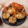單獨下單 不可以合併*冷藏【華得水產】活蟹直送 江蘇大閘蟹(母 1隻_3.3-4兩/隻) 10月13-15日出貨