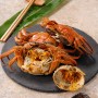 單獨下單 不可以合併*冷藏【華得水產】活蟹直送 江蘇大閘蟹(母 1隻_3.3-4兩/隻) 10月13-15日出貨