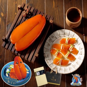 野生烏魚子 5.8-6.2兩x2片+ 一口吃6兩x1盒 =共3盒